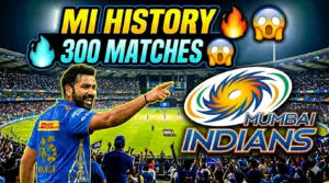 MI 300 matches IPL Mumbai Indians record