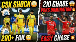 PBKS vs CSK highlights 2026 Punjab Kings chase 210 runs IPL match result