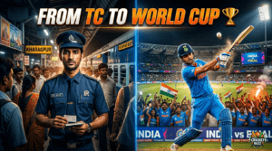 ms dhoni life story in telugu journey from ticket collector to world cup hero